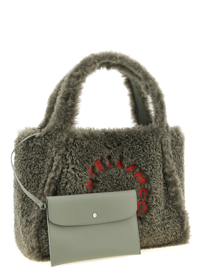 Stella McCartney Gray Polyester Tote Bag