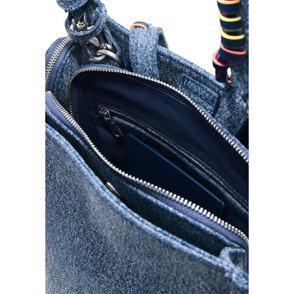 Desigual Blue Cotton Backpack