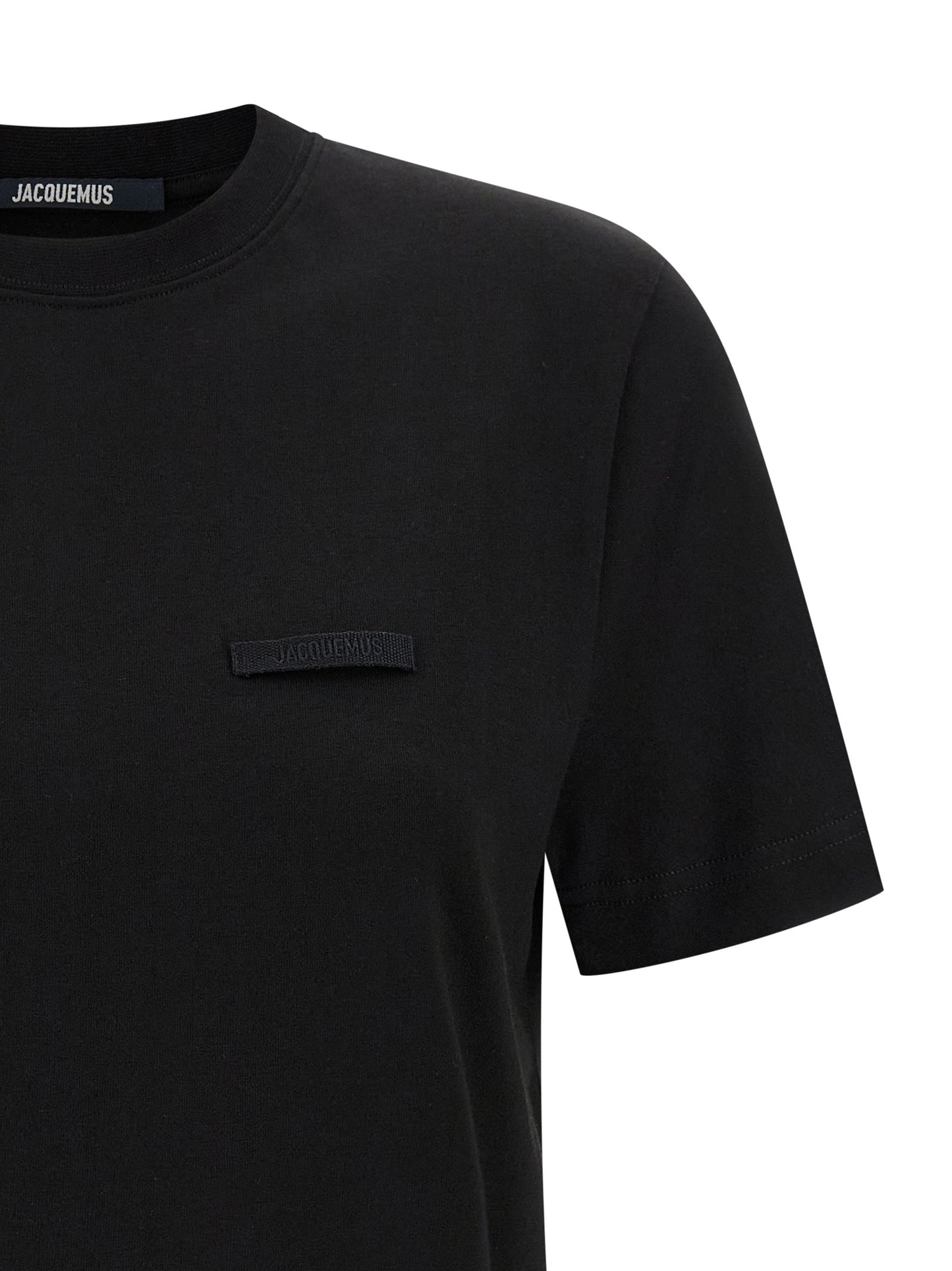 Jacquemus Black Cotton T-Shirt