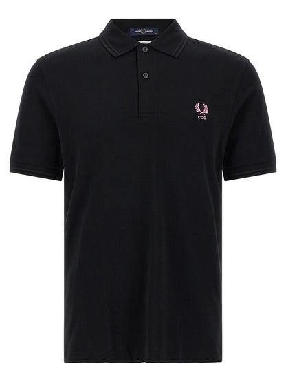 Comme Des Garçons Multicolor Cotton Polo Shirt