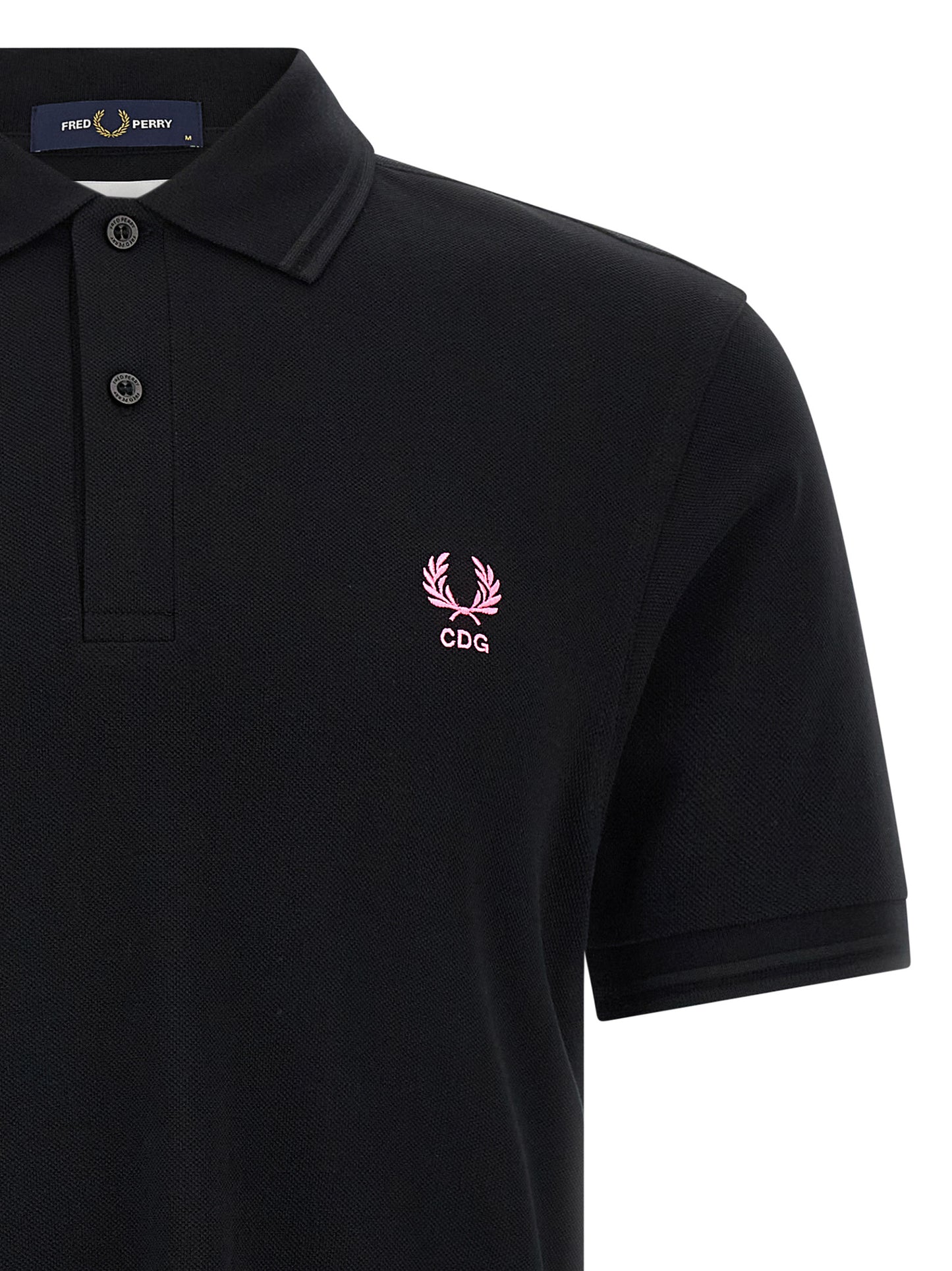 Comme Des Garçons Multicolor Cotton Polo Shirt