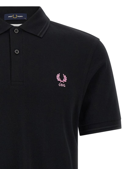 Comme Des Garçons Multicolor Cotton Polo Shirt