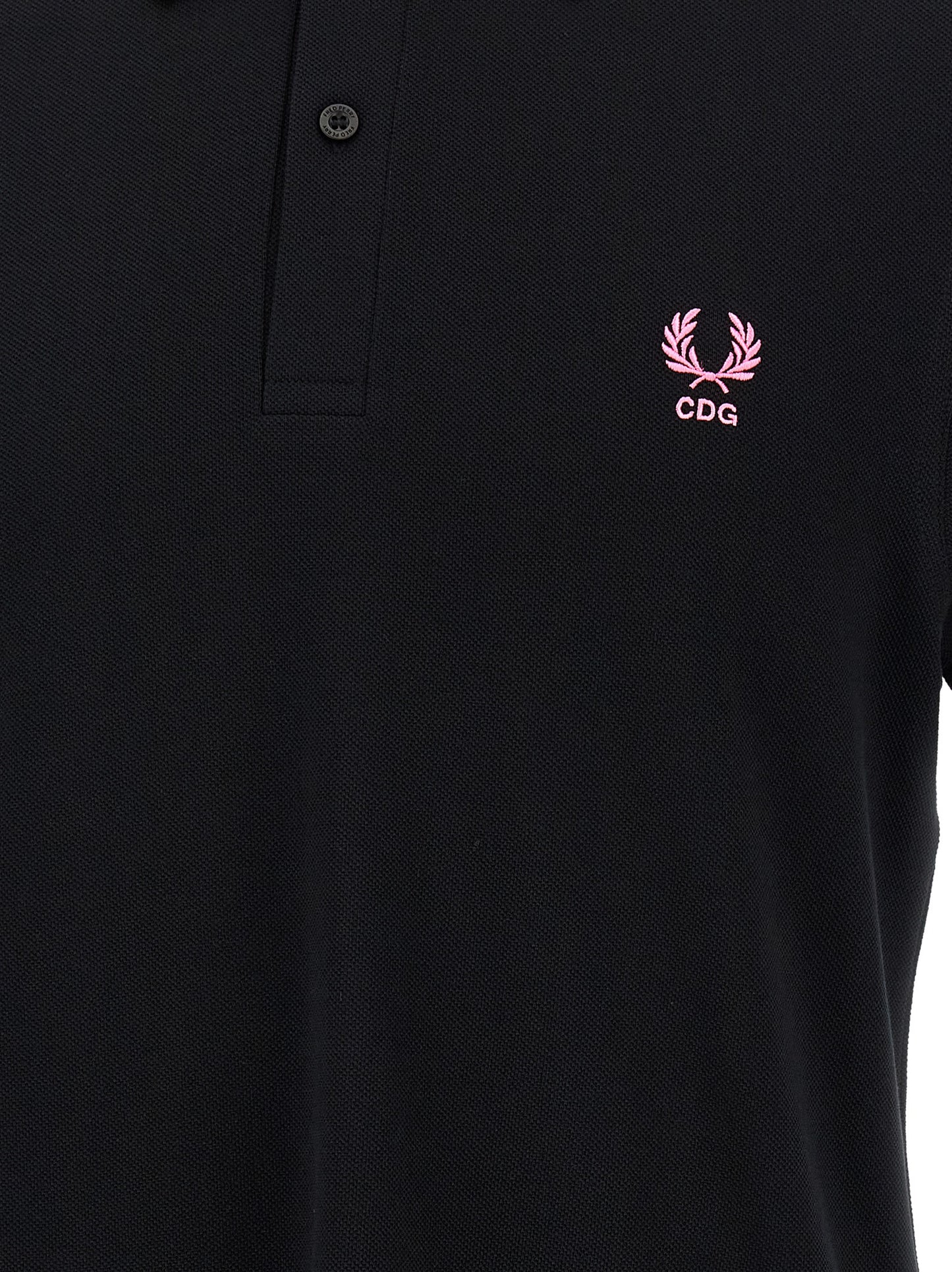 Comme Des Garçons Multicolor Cotton Polo Shirt