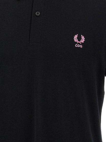 Comme Des Garçons Multicolor Cotton Polo Shirt