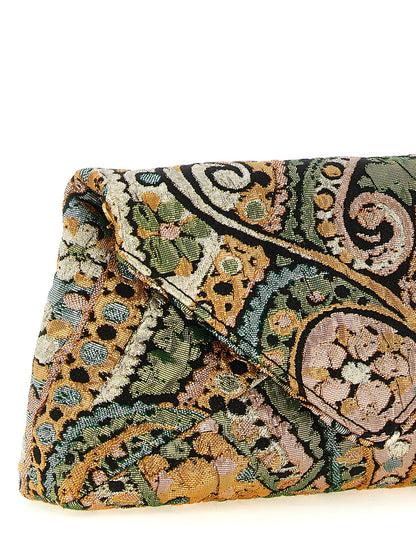 Dries Van Noten Multicolor Acetate Clutch Bag