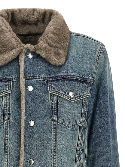 DENIM X ALEXANDER WANG Blue Cotton Denim Jacket