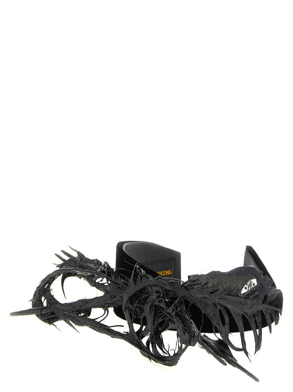Comme Des Garçons Black Rayon Headband