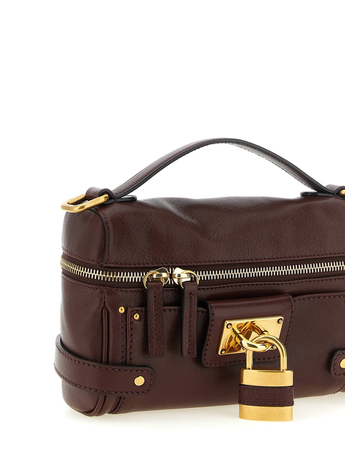 Chloé Brown Buffalo Leather Shoulder Bag