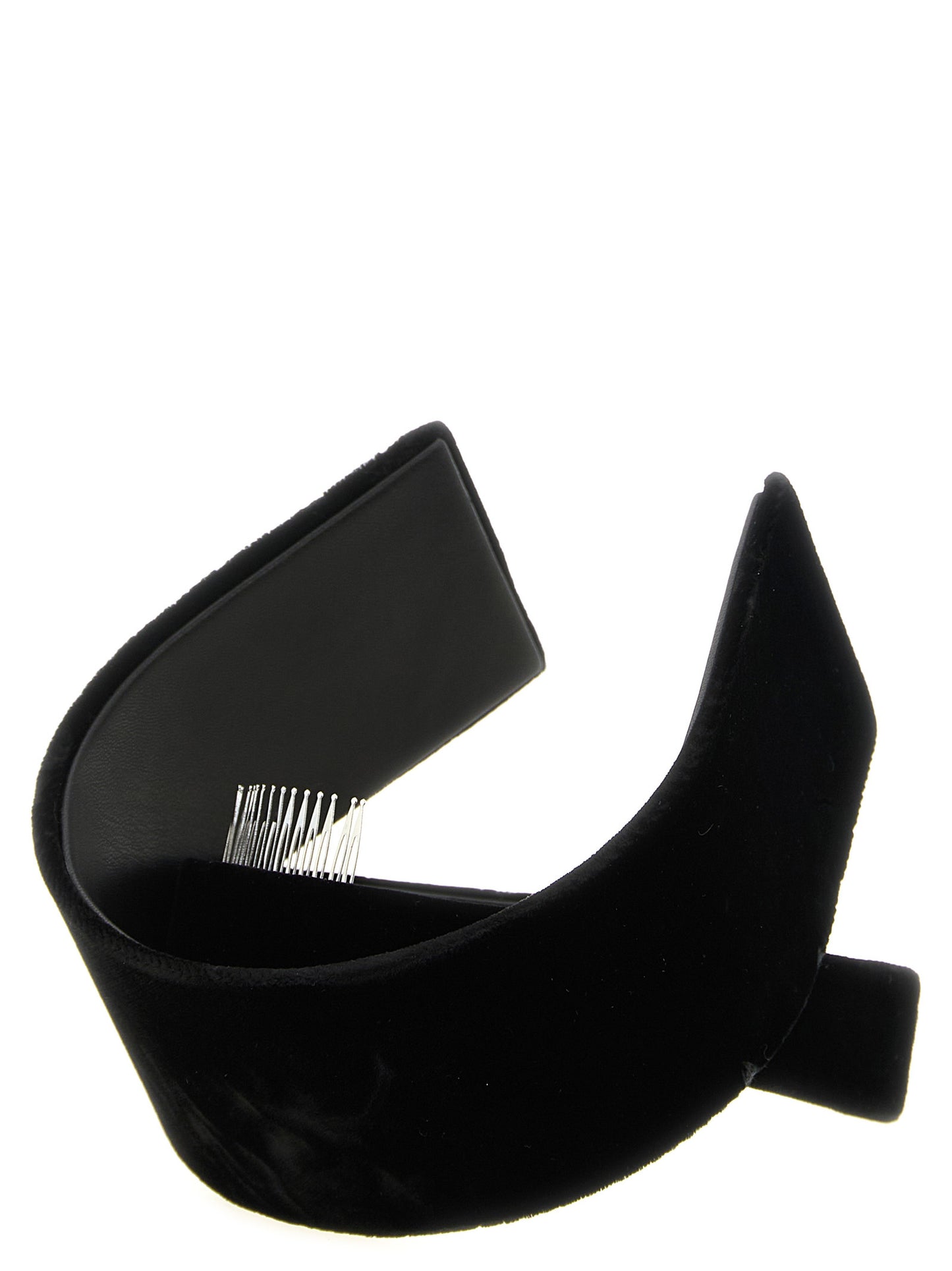 Comme Des Garçons Black Rayon Headband