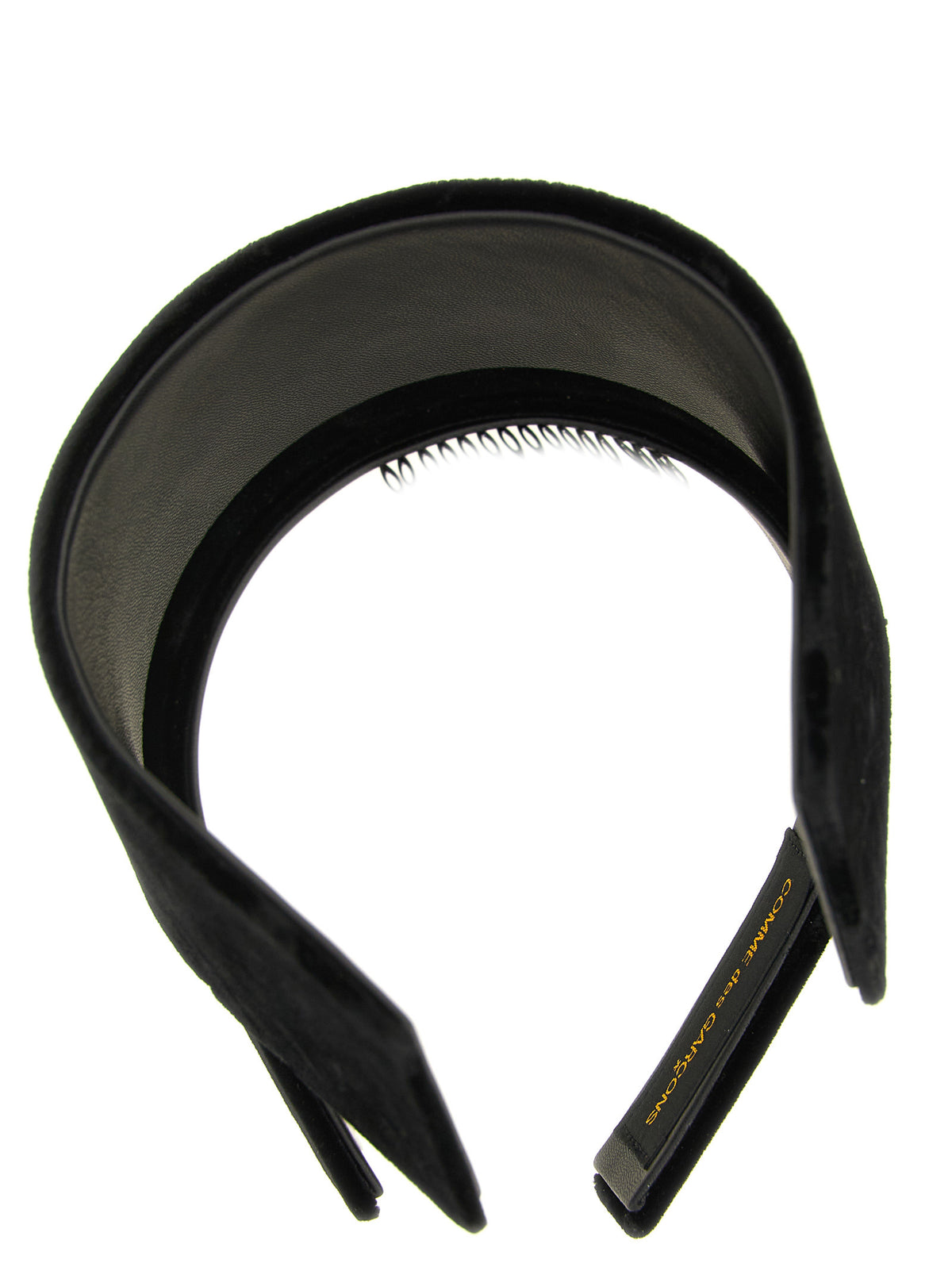 Comme Des Garçons Black Rayon Headband