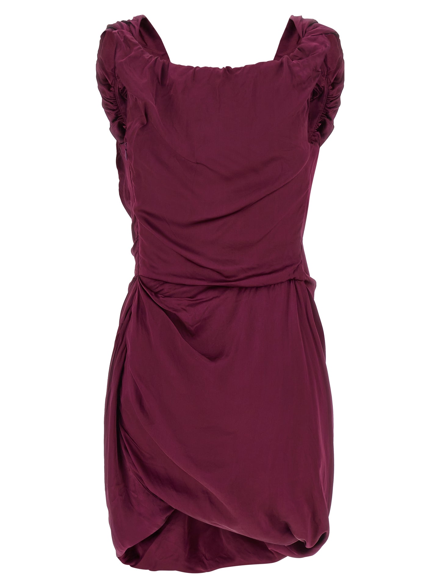 Vivienne Westwood Bordeaux Viscose Short Dress