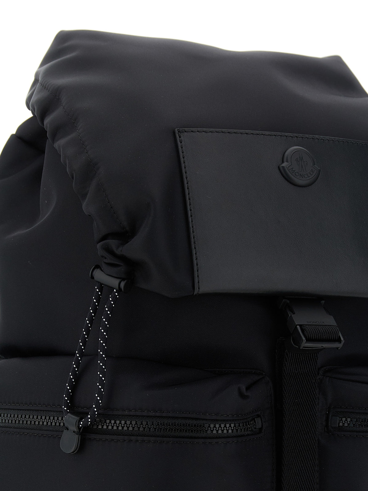 Moncler Black Polyamide Backpack