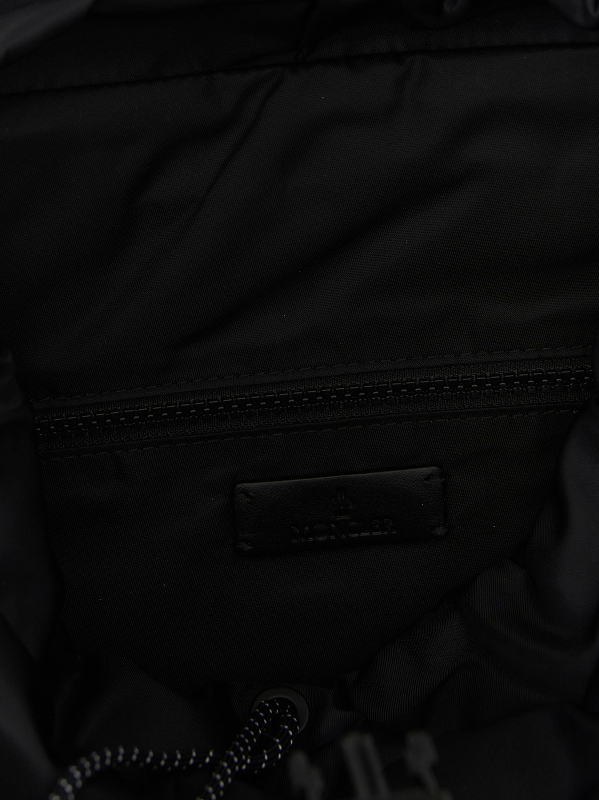 Moncler Black Polyamide Backpack