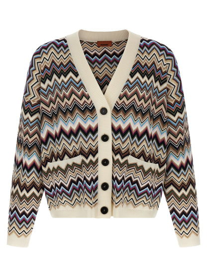 Missoni Multicolor Viscose Cardigan