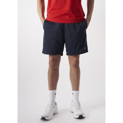 Champion Navy Blue Polyester Bermuda Shorts