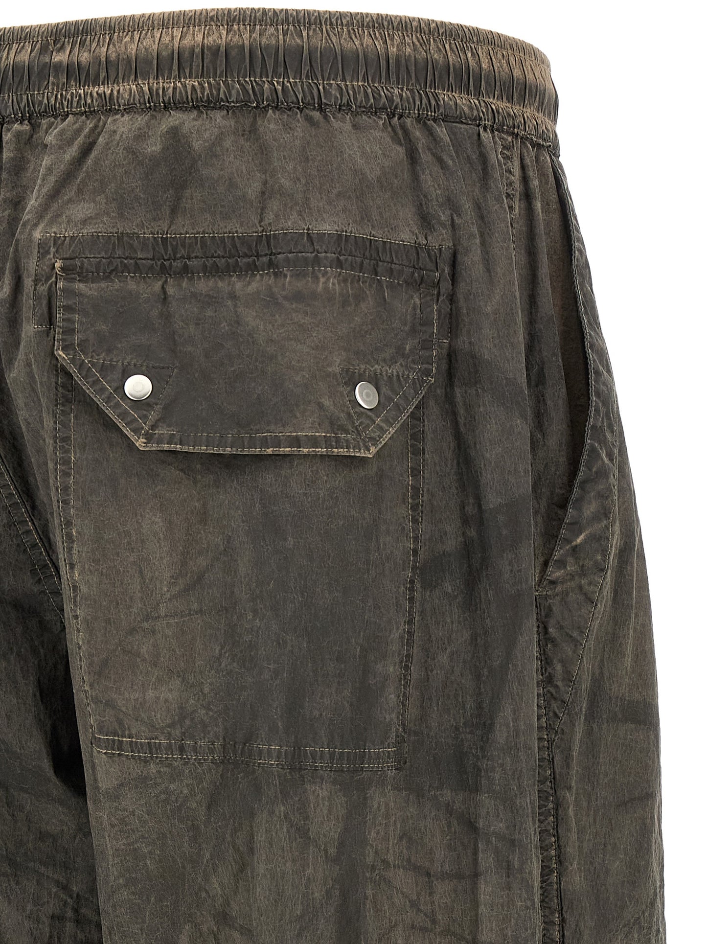 Stone Island Gray Polyamide Casual Pants