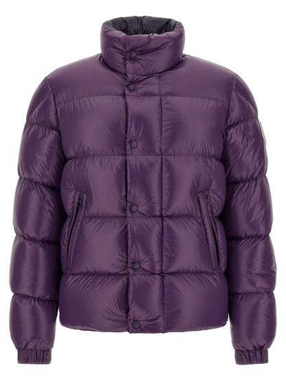 Moncler Purple Polyamide Shell Jacket