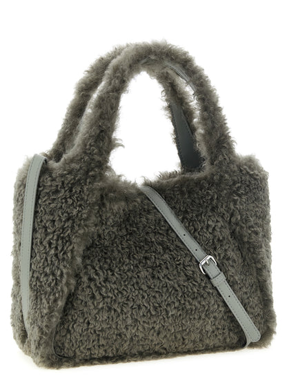 Stella McCartney Gray Polyester Tote Bag