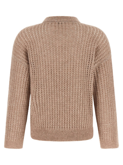 Peserico Beige Polyamide Cardigan