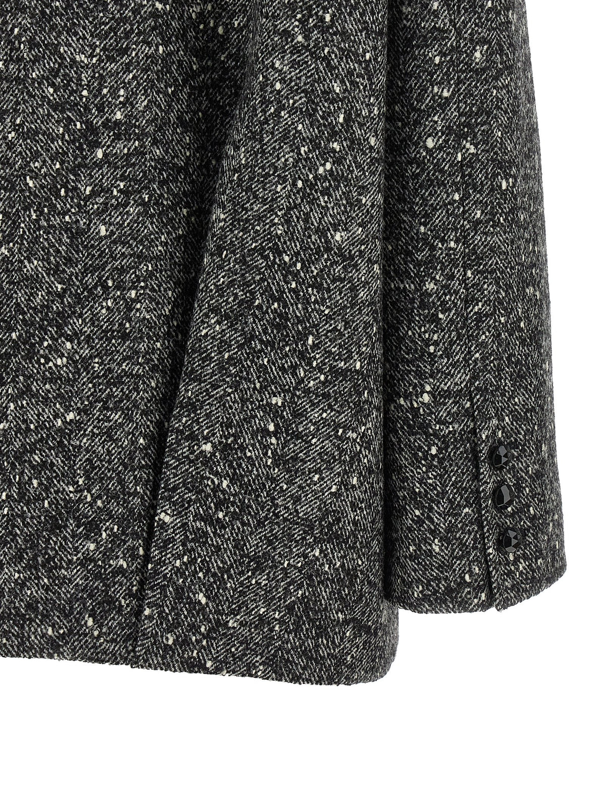 Valentino Garavani Bicolor Virgin Wool Coat