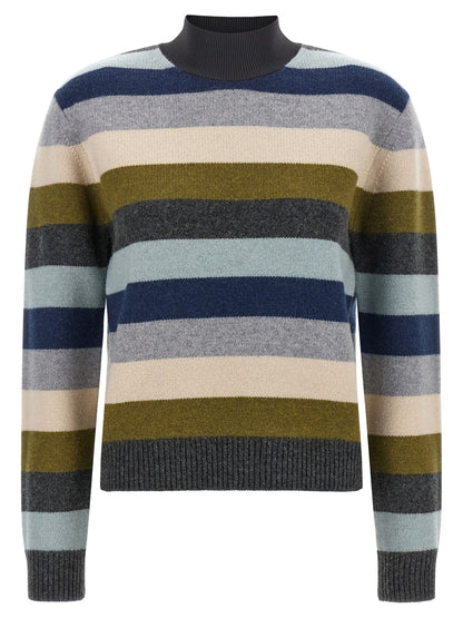 Tory Burch Multicolor Wool Cardigan