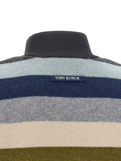 Tory Burch Multicolor Wool Cardigan