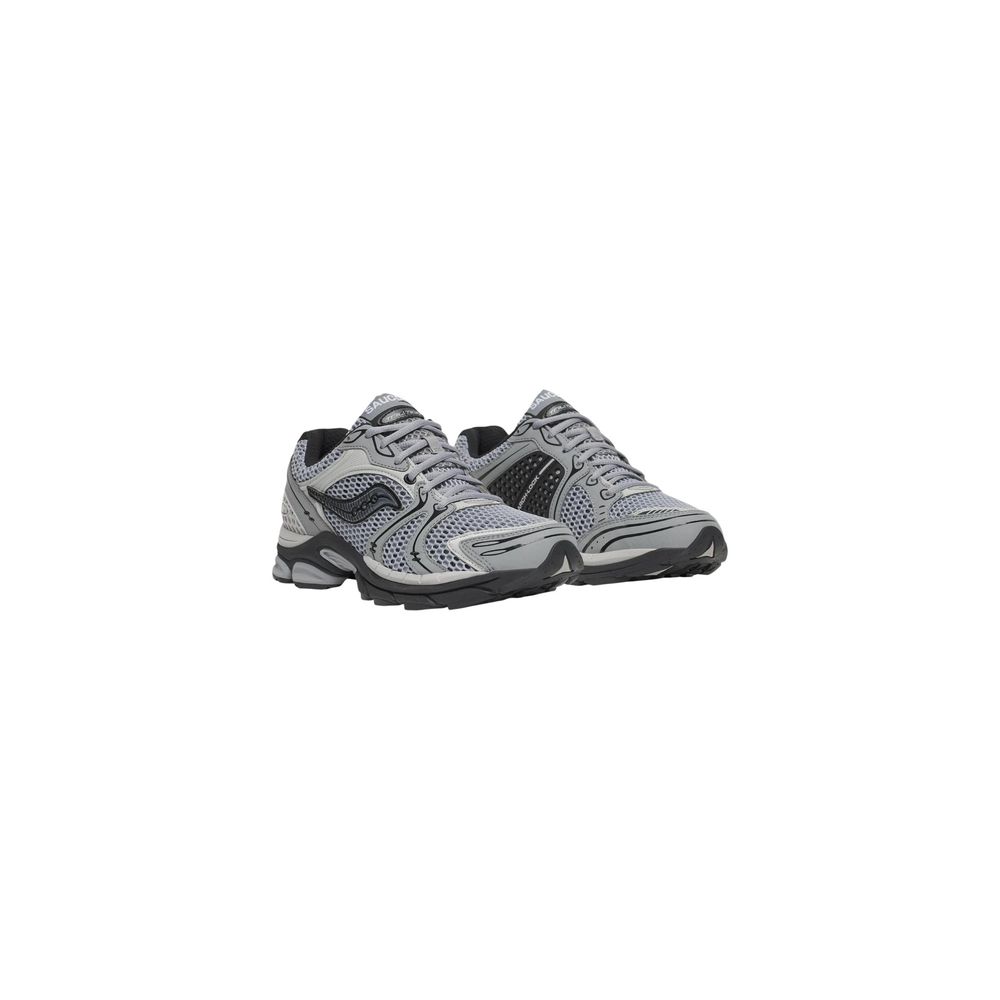 Saucony Men's Athletic Synthetic Textile & Mesh Sneakers - Gray