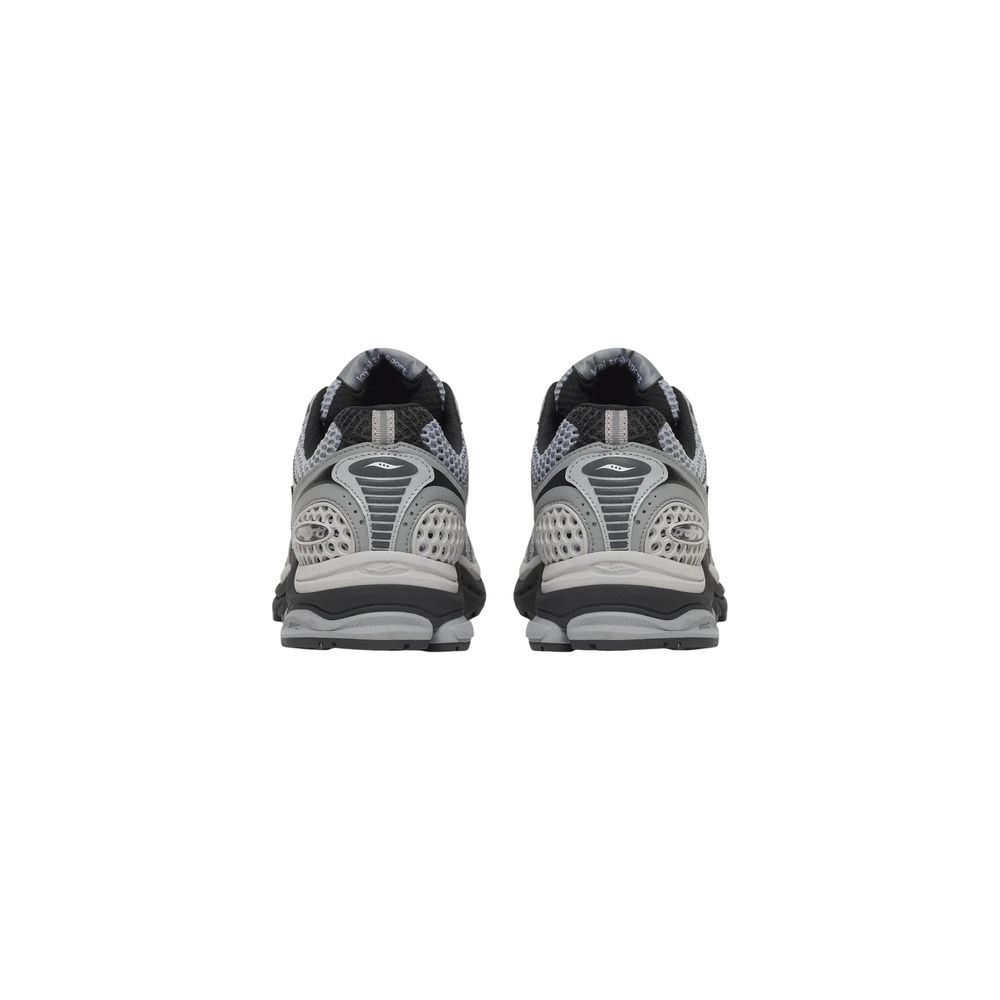 Saucony Men's Athletic Synthetic Textile & Mesh Sneakers - Gray