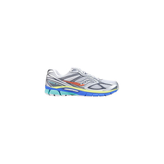 Athletic Sneakers by Saucony for men in synthetic mesh bicolour presents a sleek silhouette, perfectly capturing the athletic style essence of Men's Athletic Synthetic Mesh Sneakers with its sleek design and premium finish.
