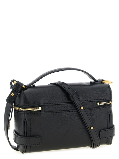 Chloé Black Buffalo Leather Shoulder Bag