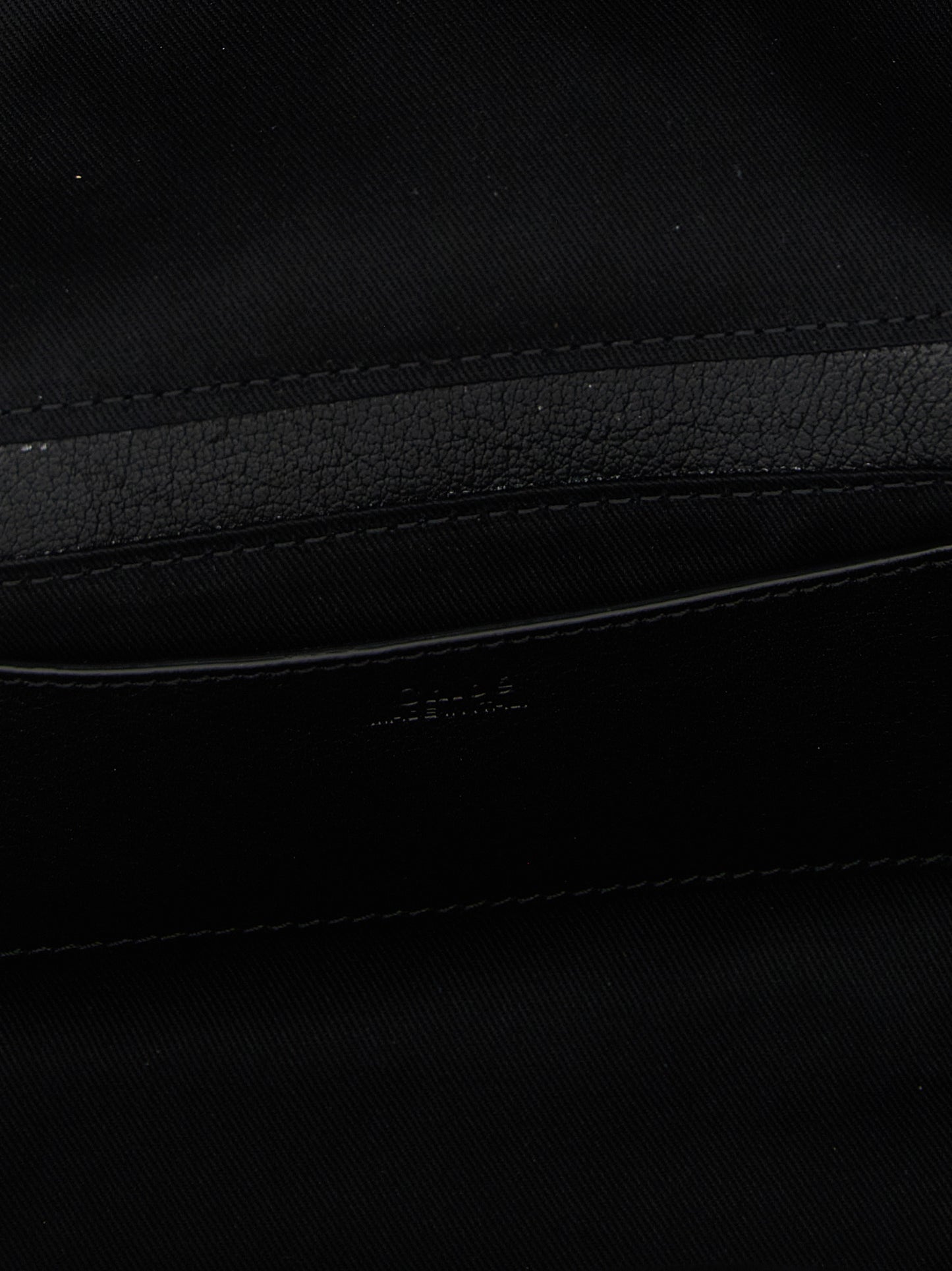 Chloé Black Buffalo Leather Shoulder Bag