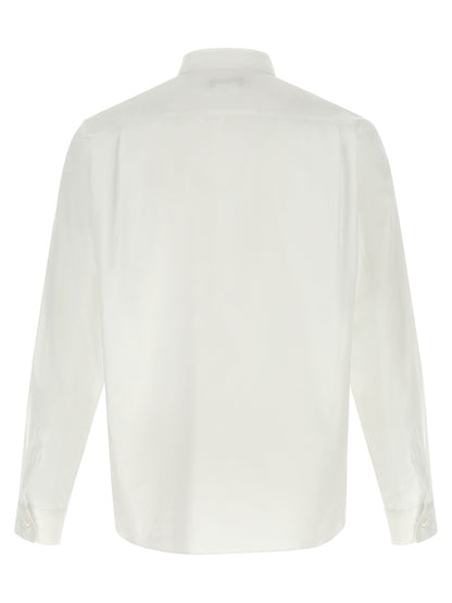 Comme Des Garçons White Cotton Blouse