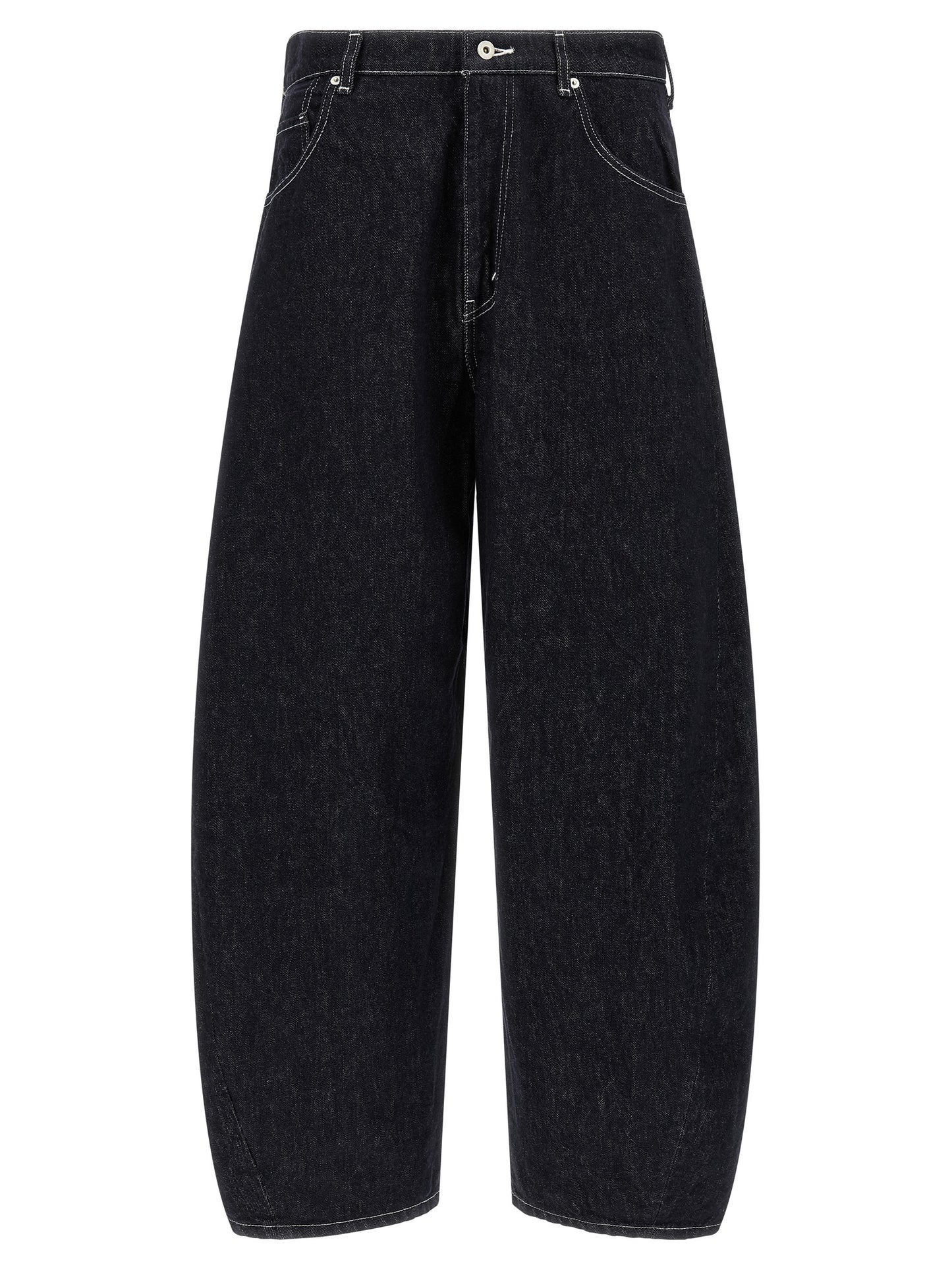 Comme Des Garçons Blue Cotton Jeans Denim