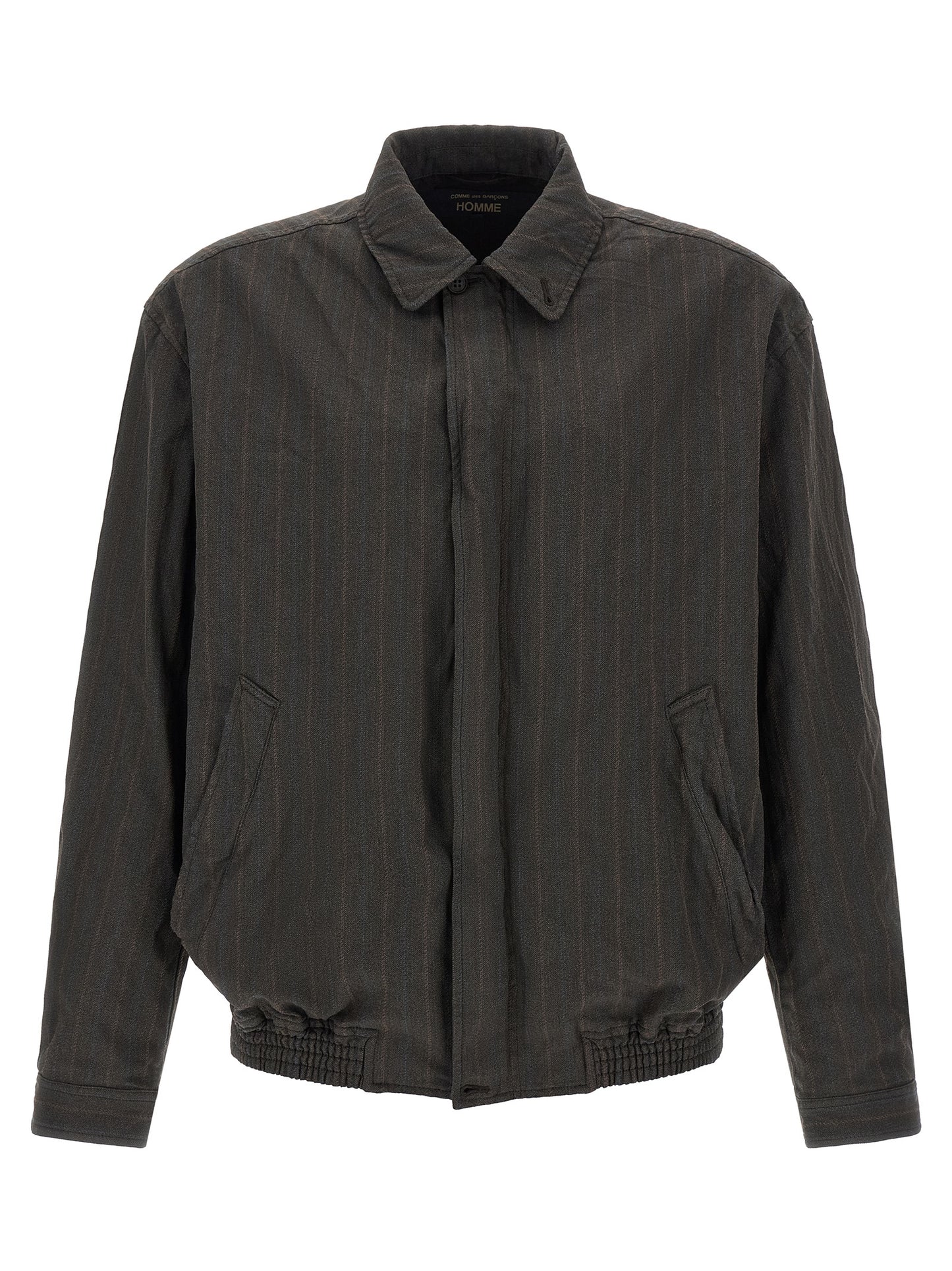Comme Des Garçons Brown Polyester Bomber