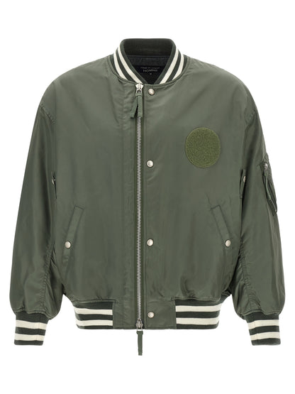 Comme Des Garçons Bicolor Nylon Bomber