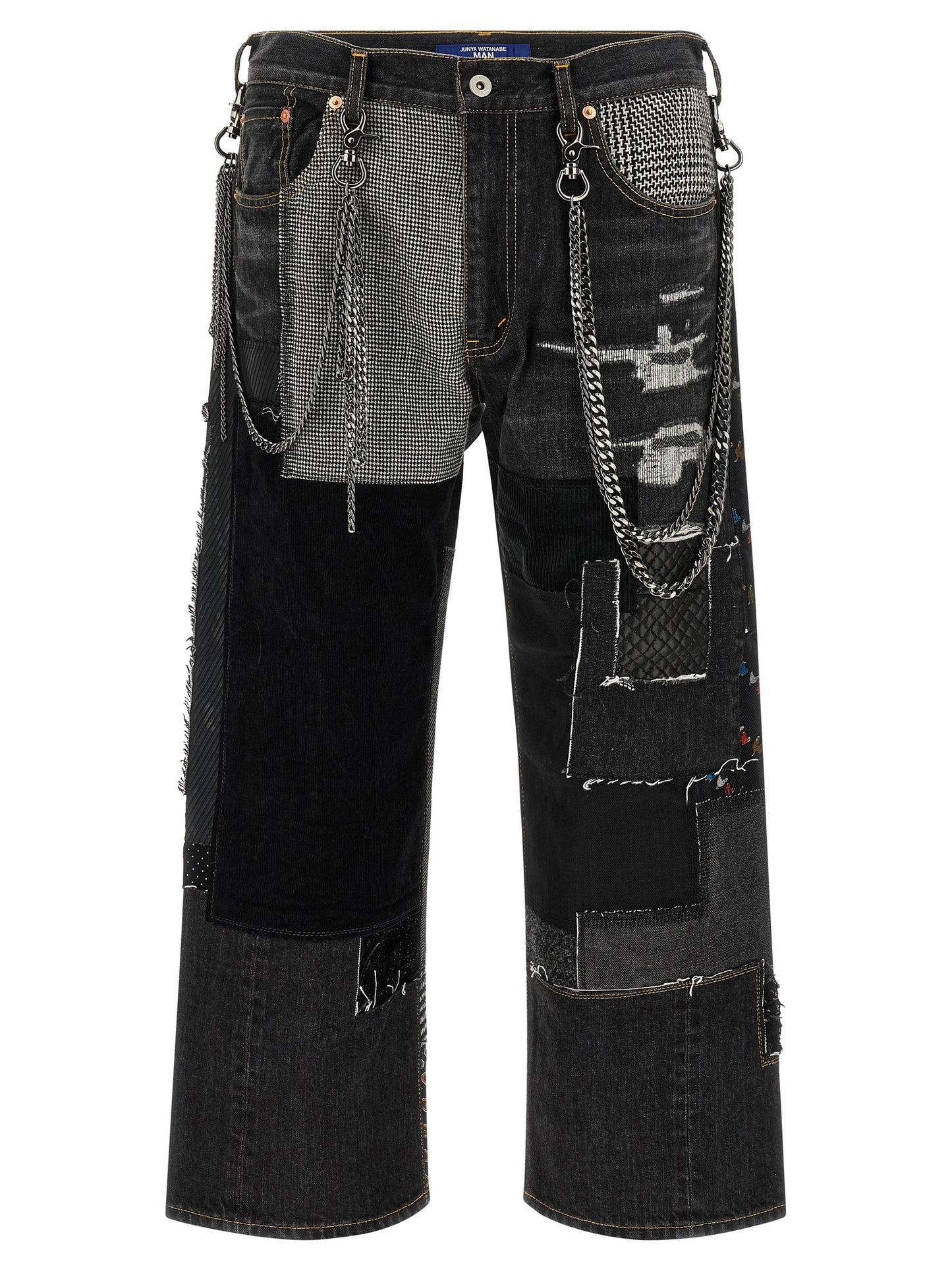 Junya Watanabe Blue Cotton Jeans Denim