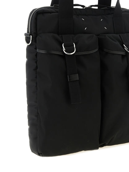 Maison Margiela Black Polyamide Tote Bag