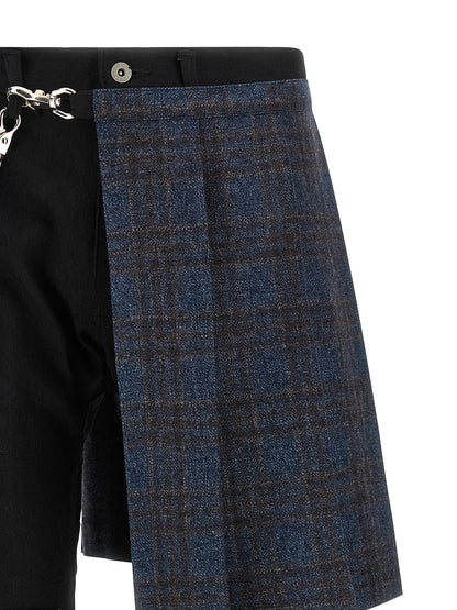 Junya Watanabe Black Cotton Straight-Leg Jeans