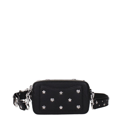 Marc Jacobs Black Leather Crossbody Bag