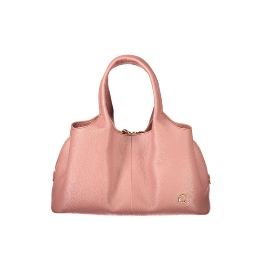 Coccinelle Leather Handbag - Pink Signature