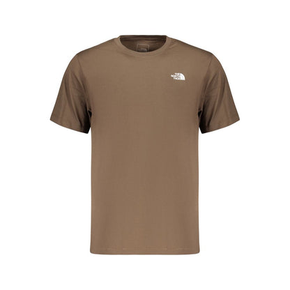 The North Face Brown Cotton Men's T-Shirt