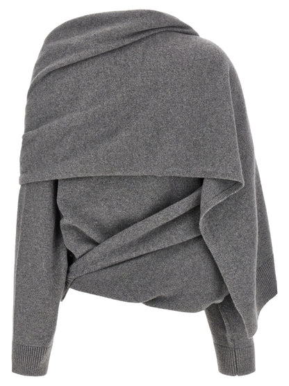 Armarium Gray Wool Cardigan