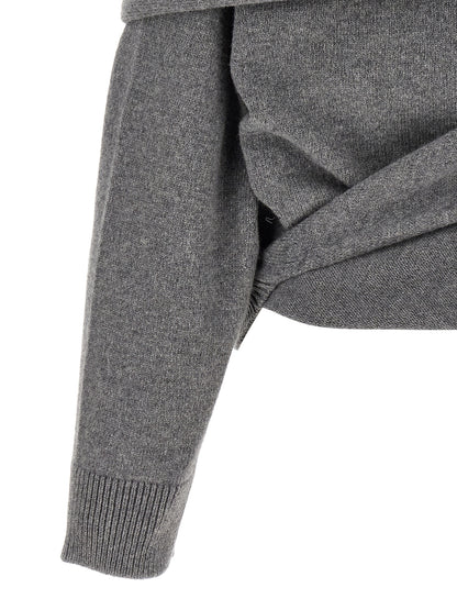 Armarium Gray Wool Cardigan