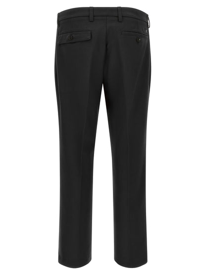 Department 5 Black Polyester Chino Pants