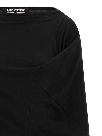 Junya Watanabe Black Wool Blouse