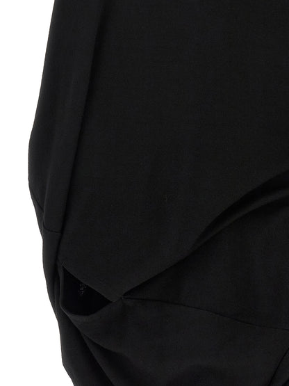 Junya Watanabe Black Wool Blouse