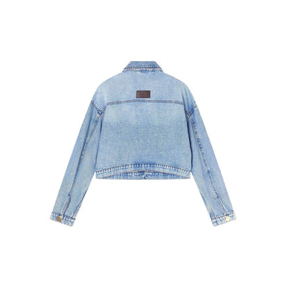 Armani Exchange Blue Kapok Denim Jacket