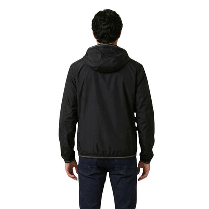 Blauer Black Polyamide Shell Jacket