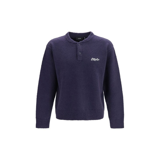 Sweatshirt by Axel Arigato for men in nylon cotton polyester blue features an provocated silhouette, detailed with a provocated and a refined for a sophisticated aesthetic.