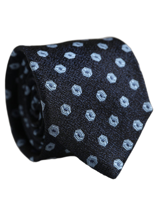 This Necktie by Dolce & Gabbana for men in silk dark-blue presents a effortless chic silhouette from the Silk Necktie collection, offering a effortless chic finish for a truly effortless chic look.